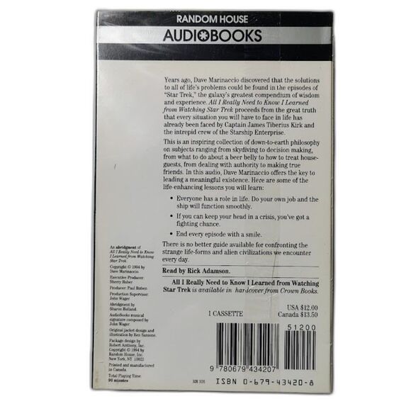 All I Really Needed To Know I Learned From Watching Star Trek NEW - Picture 2 of 4